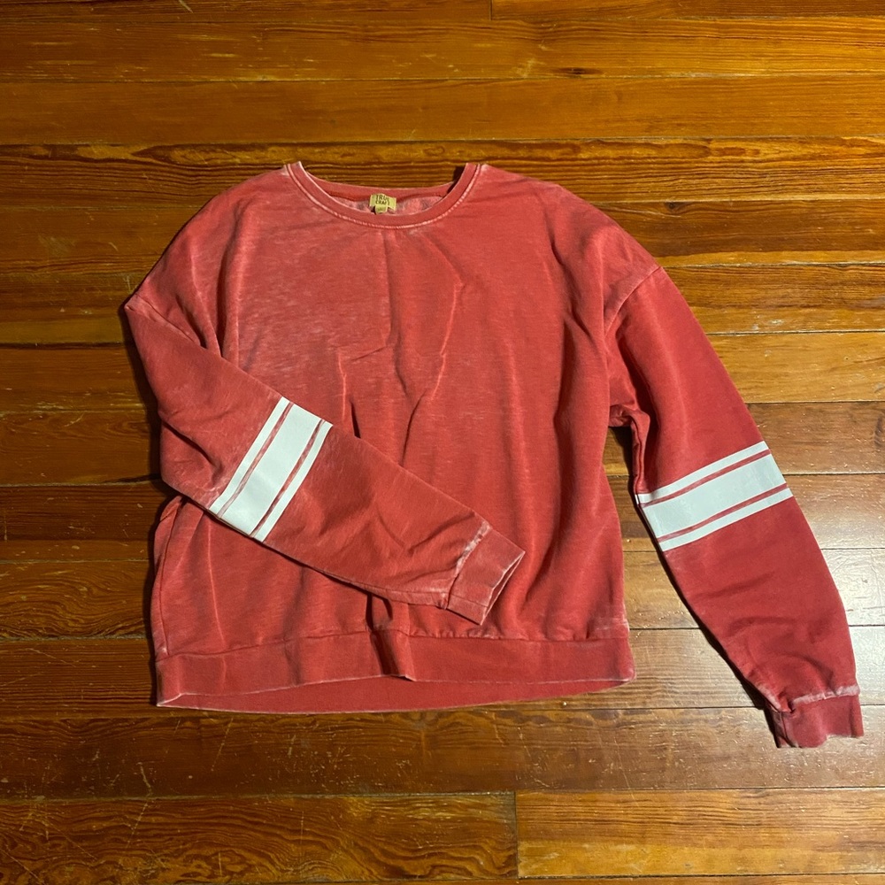 Jersey number sweatshirt